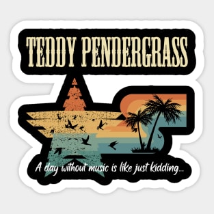 TEDDY PENDERGRASS BAND Sticker